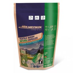   Holmenkol Textile Wash Natural Capsules 30x20ml - mosókapszula